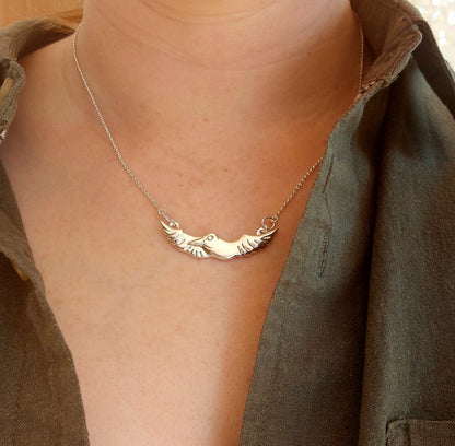 Wings Pendant Necklace
